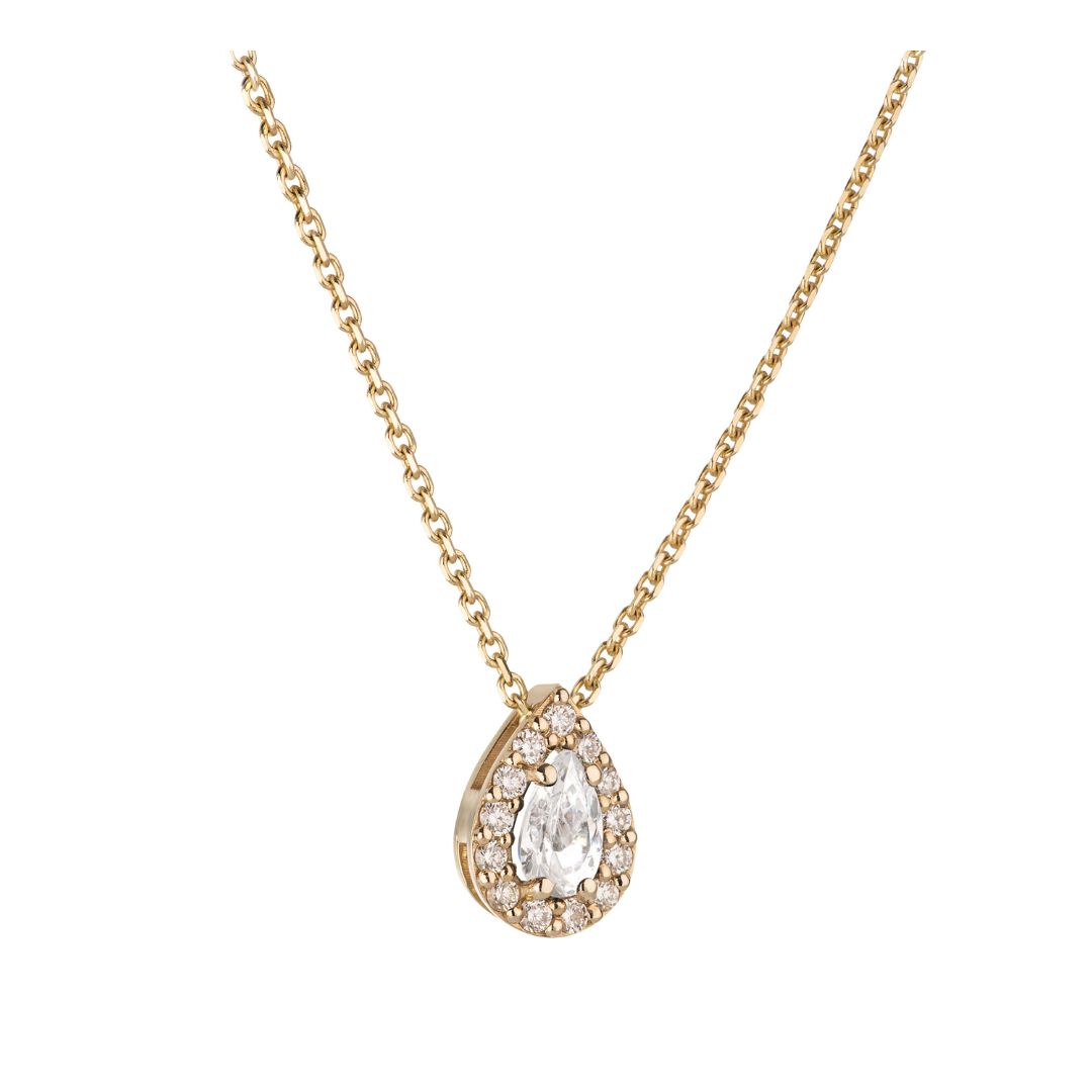Lisbon Pear CVD Diamond | Necklace