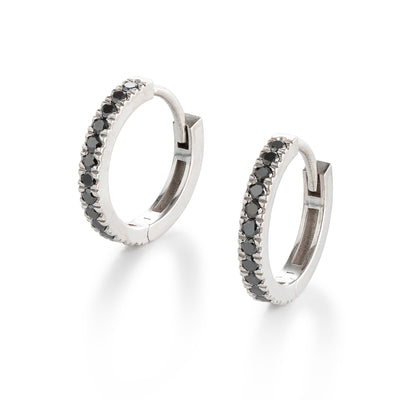 London Round Pave | Earrings